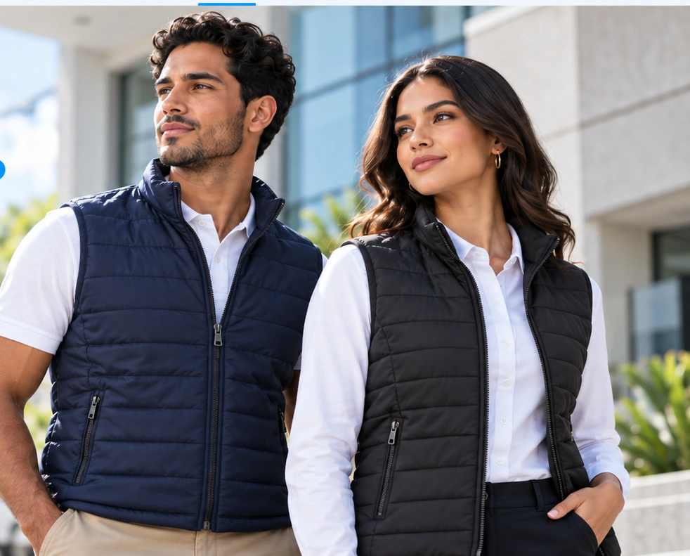 Uniformes corporativos de Chalecos para empresas